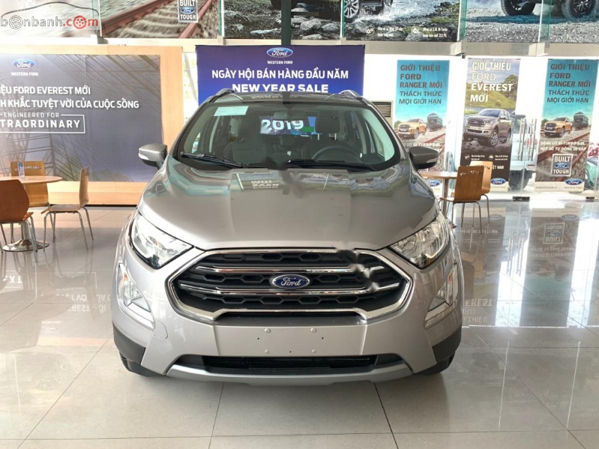 Ford EcoSport Titanium 1.5L AT 2019 - Bán Ford EcoSport Titanium 1.5L AT đời 2019, màu xám, giá cạnh tranh