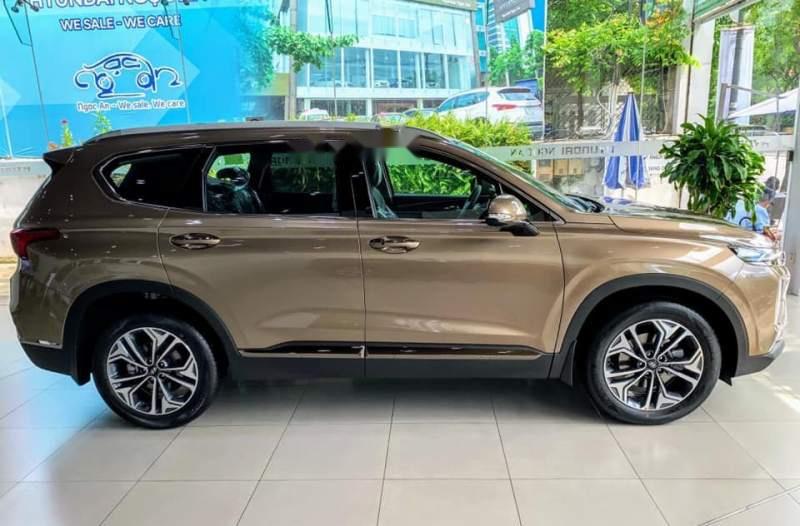 Hyundai Santa Fe 2019 - Bán Hyundai Santa Fe 2019, màu vàng