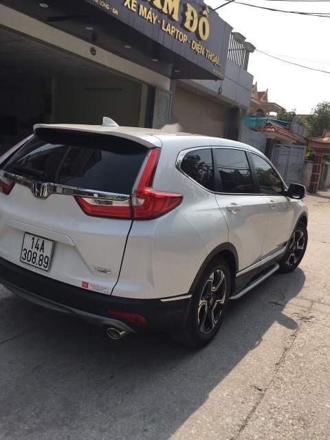 Honda CR V 2018 - Bán Honda CR V 2018, màu trắng chính chủ