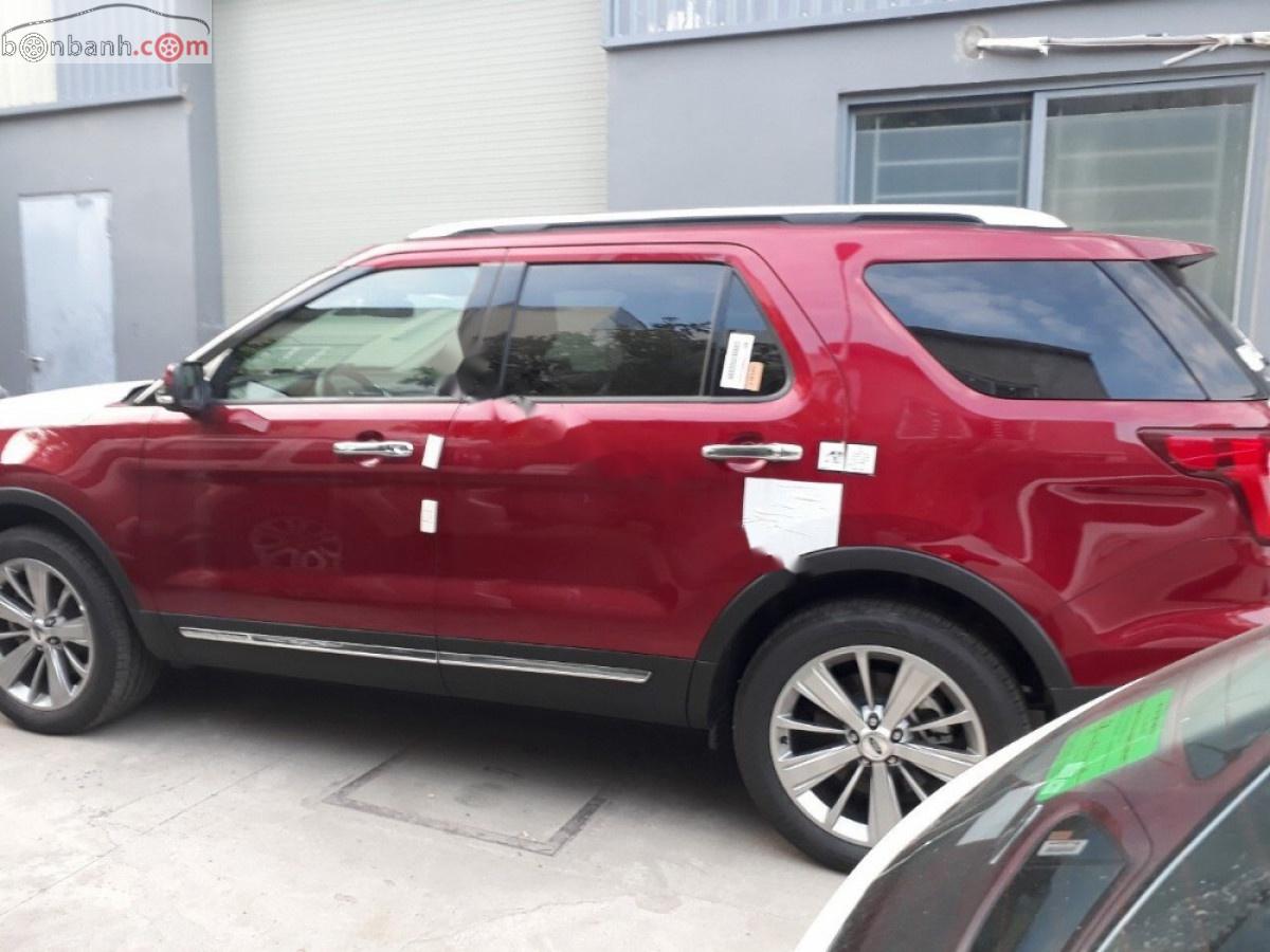 Ford Explorer Limited 2.3L EcoBoost 2018 - Bán xe Ford Explorer Limited 2.3L EcoBoost đời 2018, màu đỏ, xe nhập