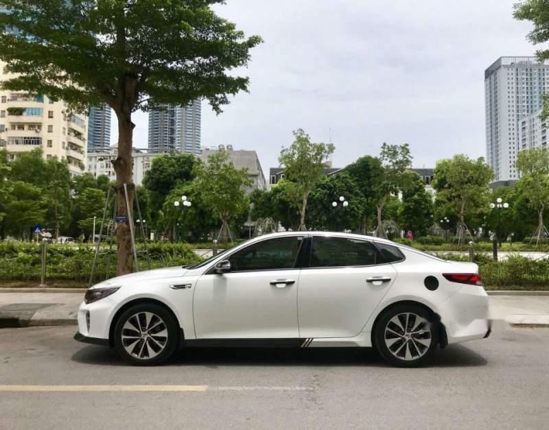 Kia Optima   2.4 GT   2016 - Bán lại Kia Optima 2.4 GT đời 2016, màu trắng, xe nhập