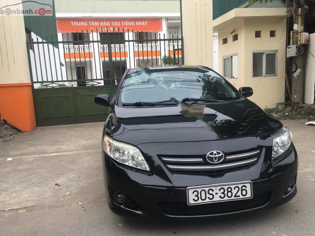 Toyota Corolla altis 2008 - Bán Toyota Corolla altis 2008, màu đen, nhập khẩu, chính chủ