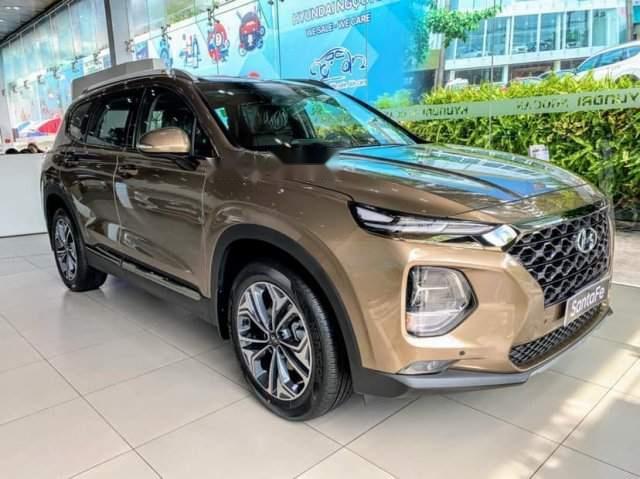 Hyundai Santa Fe 2019 - Bán Hyundai Santa Fe 2019, màu vàng