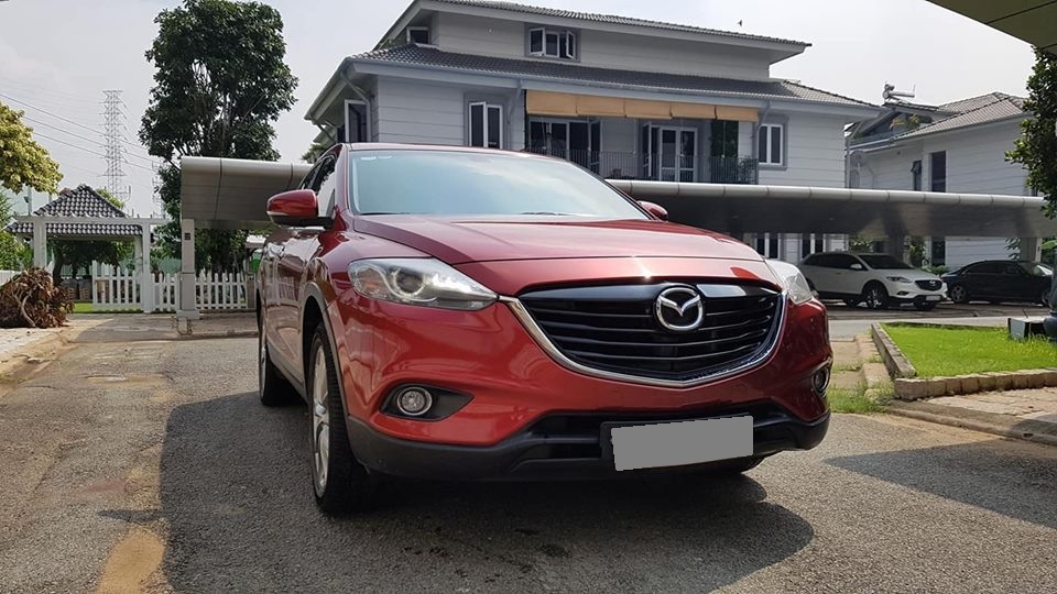 Mazda CX 9 AT 2015 - Bán Mazda CX9 màu đỏ 2015 tự động full nhập Nhật