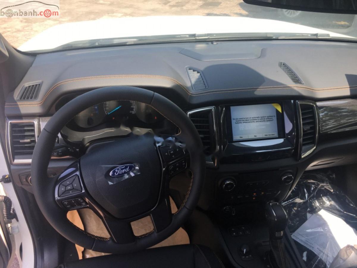 Ford Ranger Wildtrak 2.0L 4x4 AT 2019 - Bán Ford Ranger Wildtrak 2.0L 4x4 AT 2019, màu trắng, xe nhập