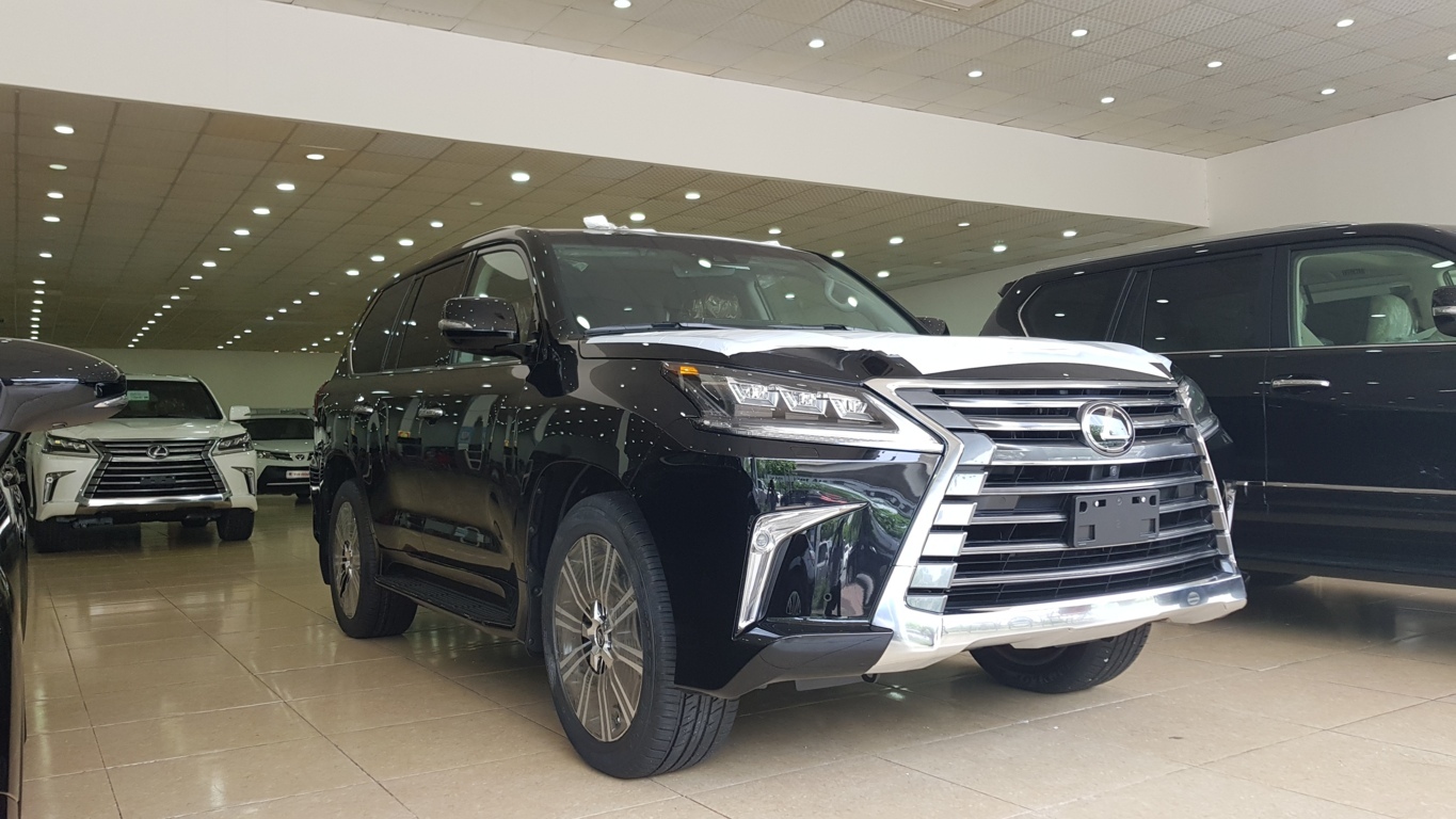 Lexus LX 2019 - Bán Lexus LX 570 xuất Mỹ sản xuất 2019, màu đen nội thất nâu đỏ