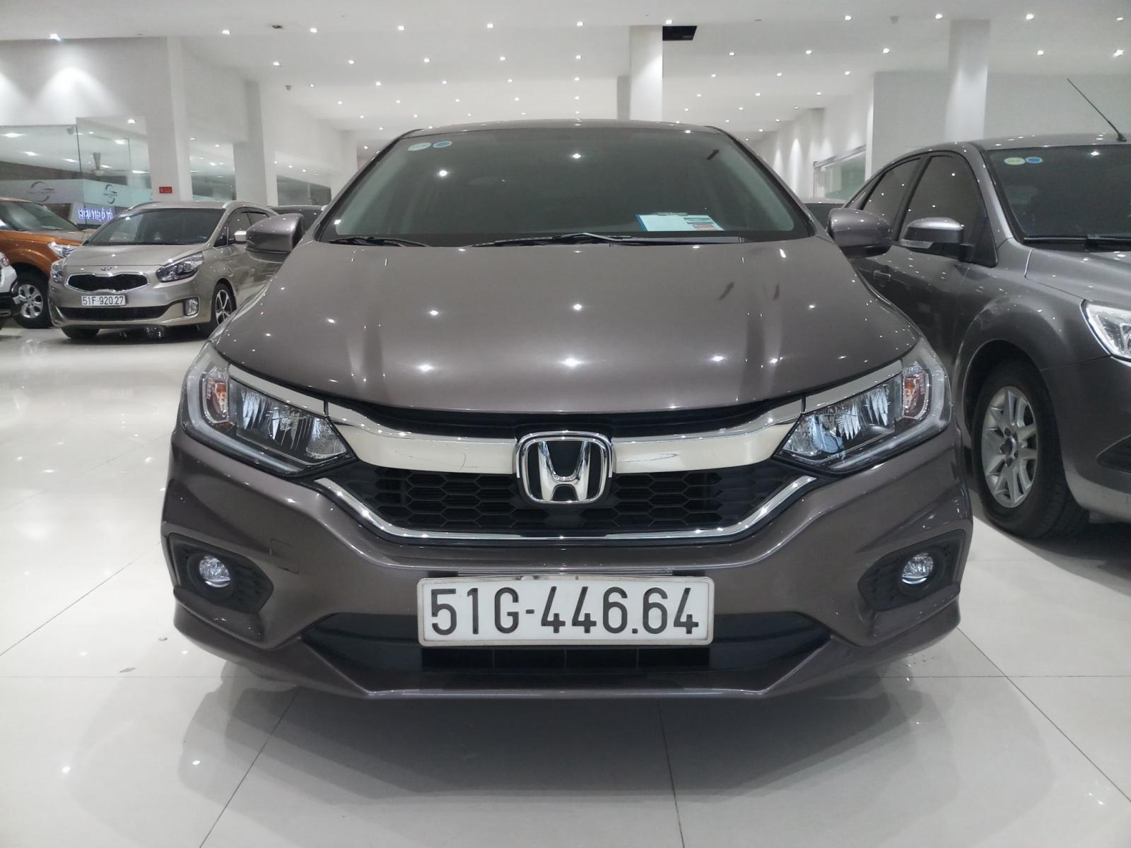 Honda City TOP 1.5AT 2017 - Bán Honda City TOP 1.5AT năm sản xuất 2017, màu xám (ghi), giá chỉ 545 triệu