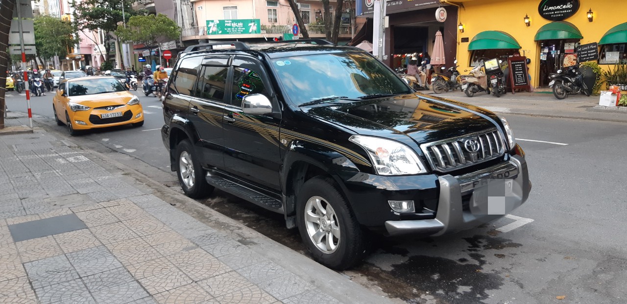 Toyota Prado 2007 - Cần bán xe Toyota Prado đời 2007, màu đen, nhập khẩu nguyên chiếc