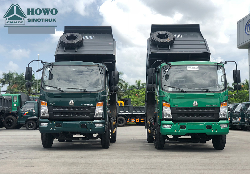 Fuso Xe ben 2019 - Xe Ben Sinotruck 6 tấn 5 đời 2019