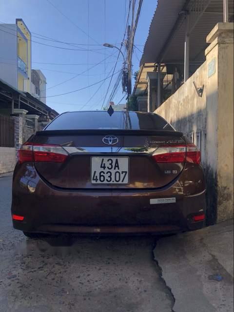 Toyota Corolla altis 2016 - Bán Toyota Corolla altis sản xuất năm 2016, màu nâu  