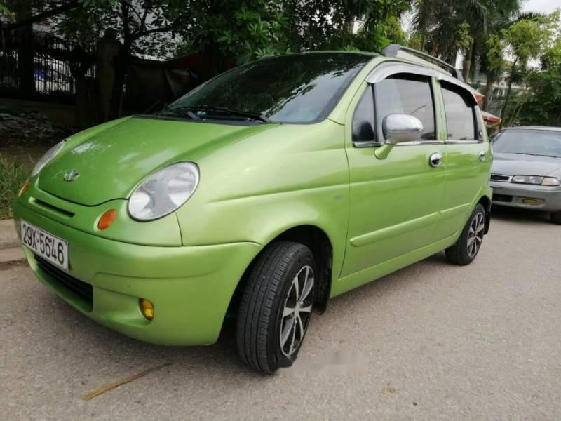 Daewoo Matiz  SE 2005 - Cần bán Daewoo Matiz SE đời 2005, màu xanh lục, 80 triệu