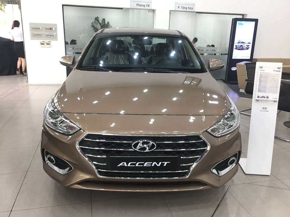 Hyundai Accent 2019 - Cần bán xe Hyundai Accent sx 2019, màu vàng, giá chỉ 470 triệu