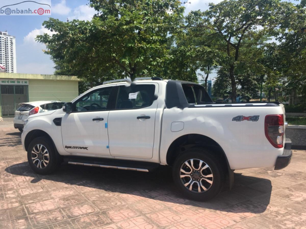 Ford Ranger Wildtrak 2.0L 4x4 AT 2019 - Bán Ford Ranger Wildtrak 2.0L 4x4 AT 2019, màu trắng, xe nhập