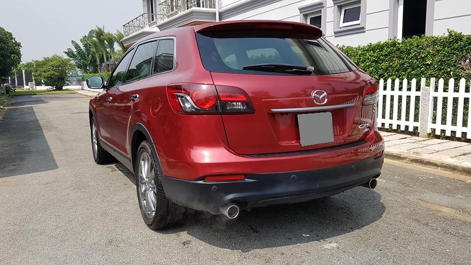 Mazda CX 9 AT 2015 - Bán Mazda CX9 màu đỏ 2015 tự động full nhập Nhật