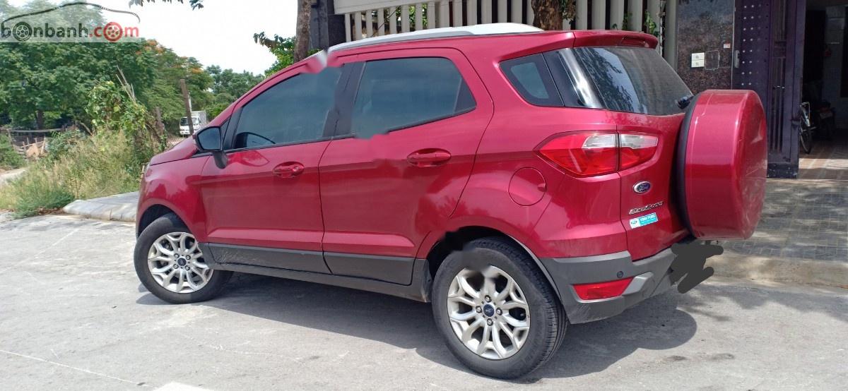 Ford EcoSport Titanium 1.5L AT 2014 - Bán Ford EcoSport Titanium 1.5L AT đời 2014, màu đỏ, giá tốt