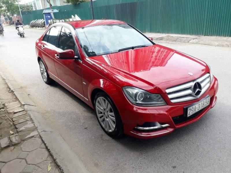 Mercedes-Benz C class   C250   2011 - Bán Mercedes C250 năm sản xuất 2011, màu đỏ  