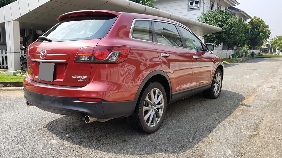 Mazda CX 9 AT 2015 - Bán Mazda CX9 màu đỏ 2015 tự động full nhập Nhật