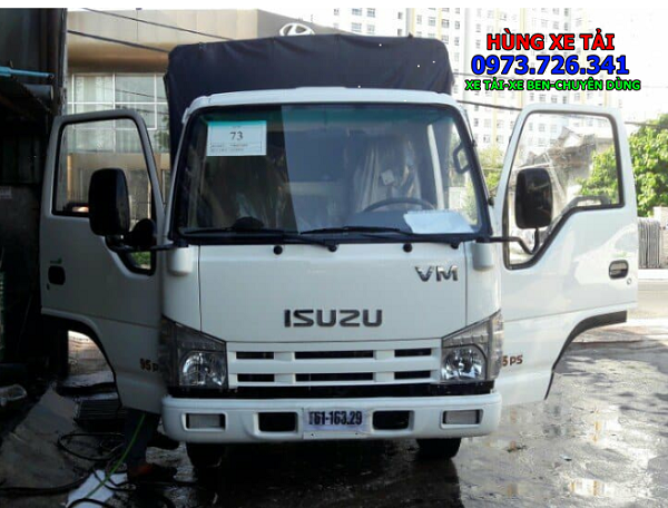 Isuzu 2019 - Xe tải Isuzu 3T49 thùng dài 4m4 hỗ trợ vay tối đa