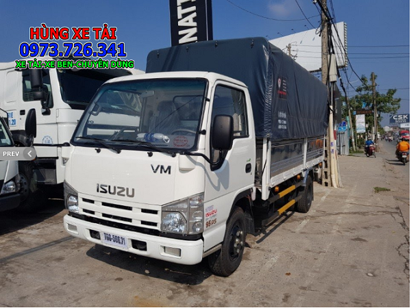 Isuzu 2019 - Xe tải Isuzu 3T49 thùng dài 4m4 giá tốt nhất thị trường