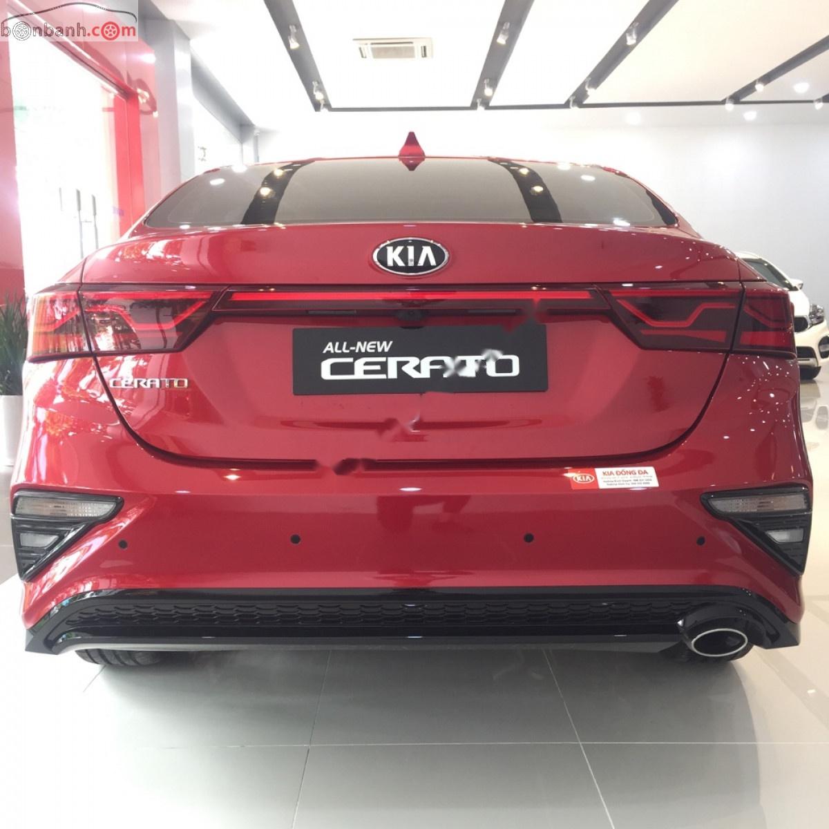 Kia Cerato 1.6 AT Delu 2019 - Cần bán xe Kia Cerato 1.6 AT Delu 2019, màu đỏ, 635 triệu