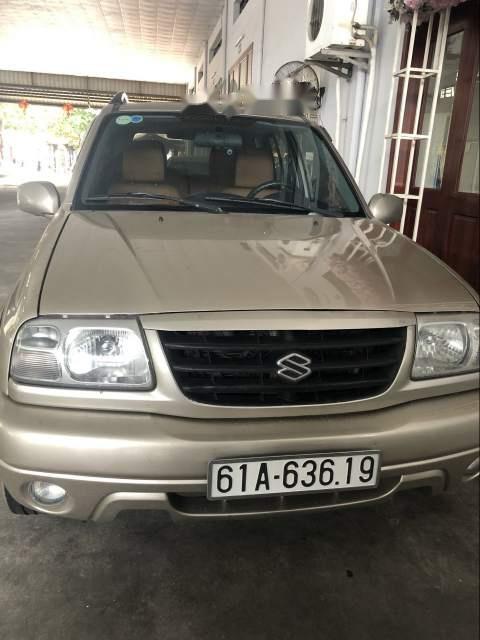 Suzuki Grand vitara 2002 - Bán lại xe Suzuki Grand Vitara 2002, màu vàng, xe nhập