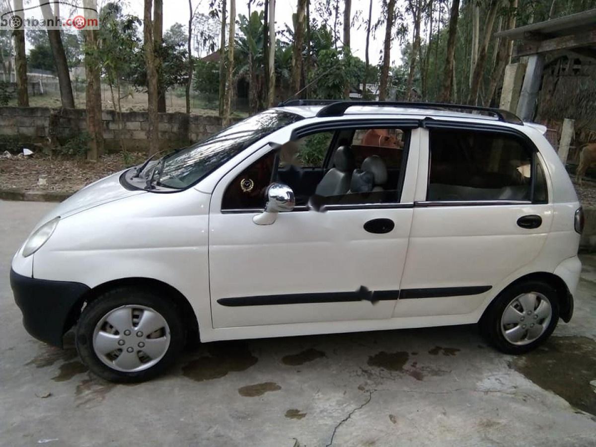 Daewoo Matiz SE 0.8 MT 2004 - Bán Daewoo Matiz SE 0.8 MT đời 2004, màu trắng  