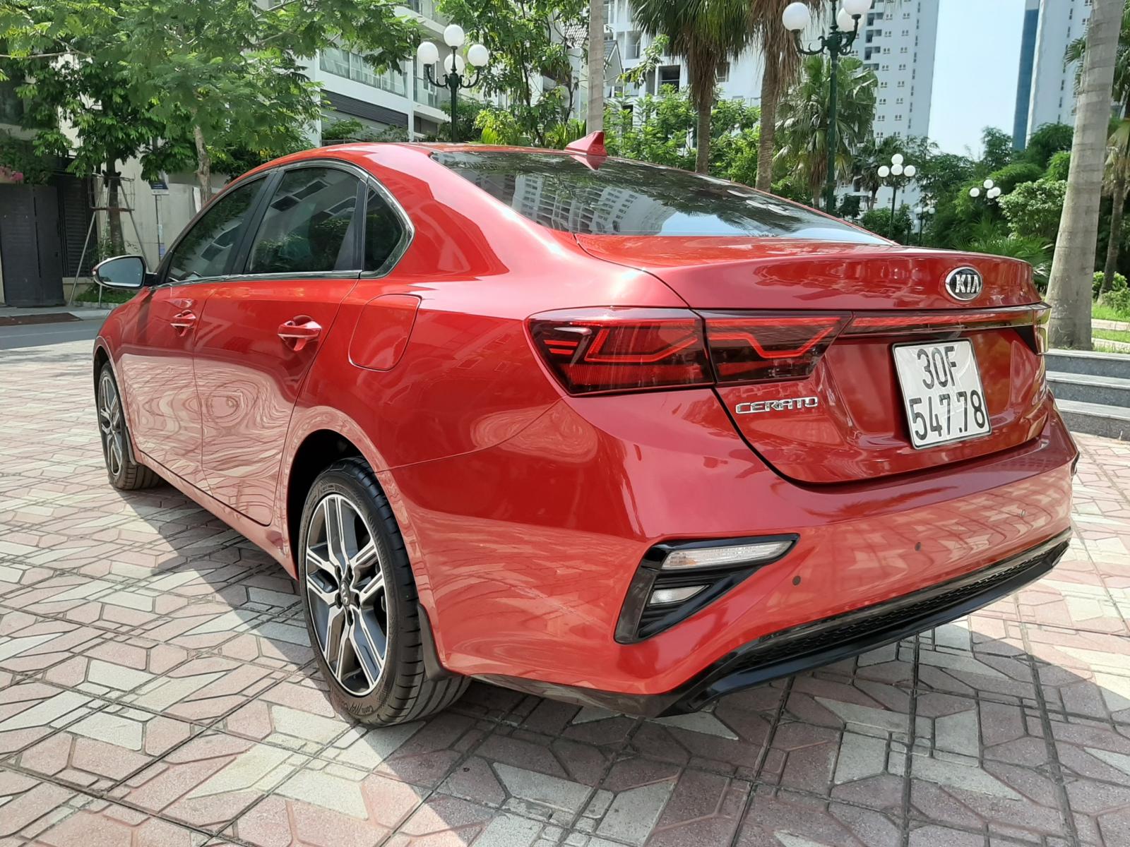 Kia Cerato Deluxe 1.6AT 2019 - Bán ô tô Kia Cerato Deluxe sản xuất 2019, màu đỏ, 665 triệu