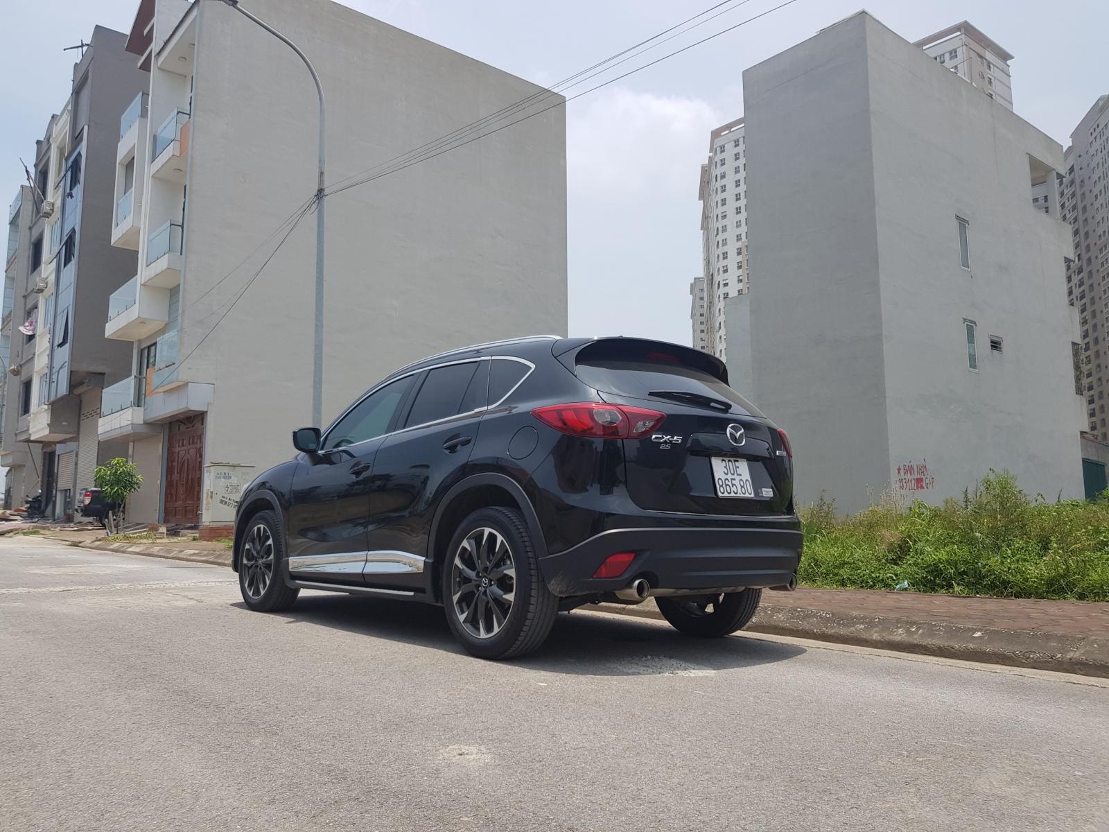 Mazda CX 5 2017 - Chính chủ bán xe Mazda CX 5, 2.5, 2017, màu đen, giá cạnh tranh