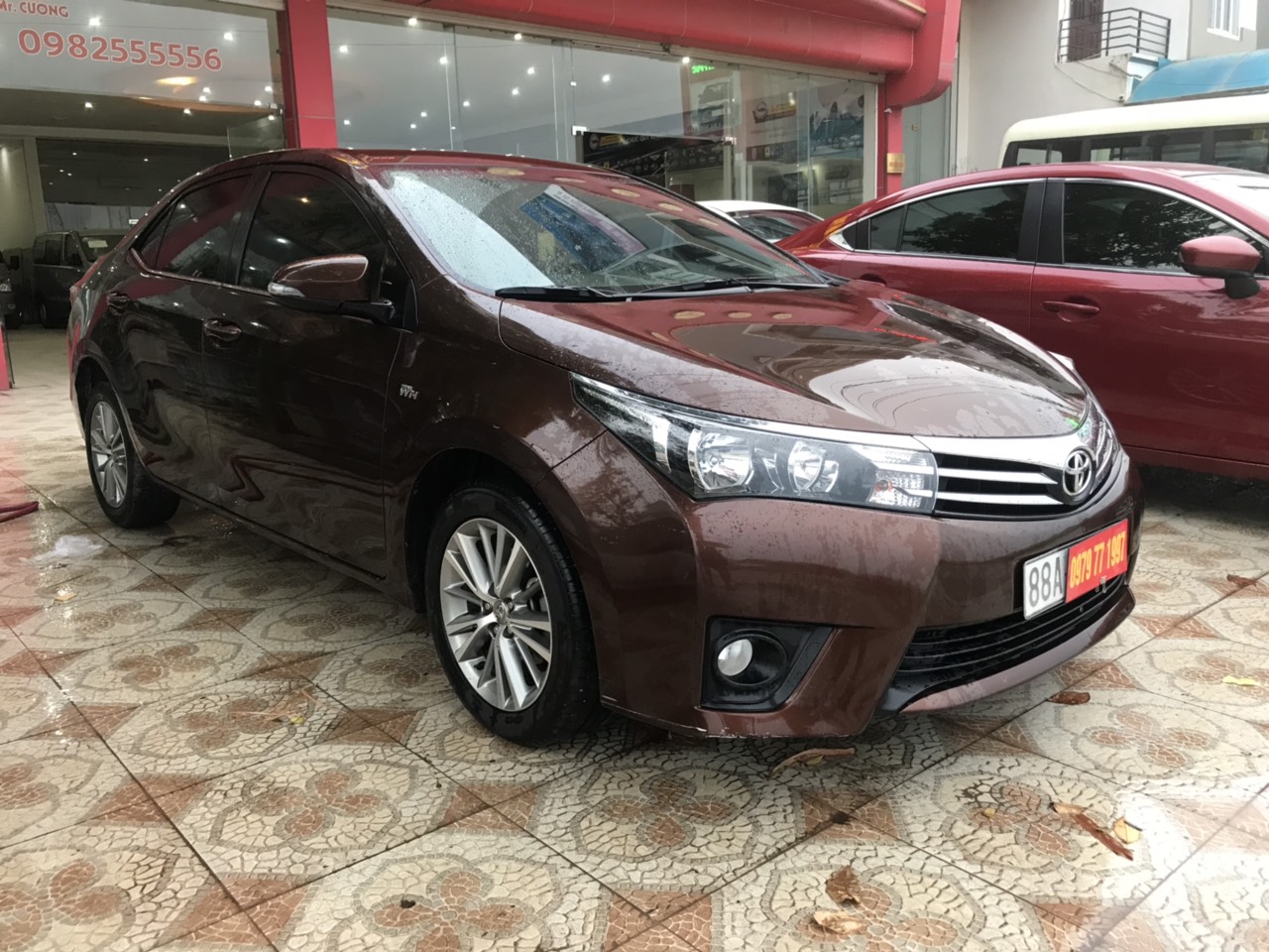 Toyota Corolla altis 1.8G AT 2015 - Bán Toyota Corolla altis màu đồng 1.8 2015