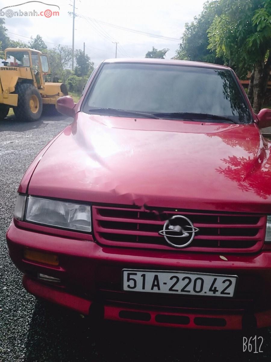 Ssangyong Musso 2.9 1999 - Bán xe Ssangyong Musso 2.9 sản xuất năm 1999, màu đỏ, nhập khẩu  