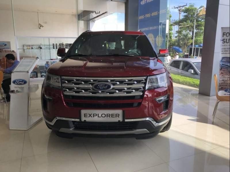 Ford Explorer 2018 - Bán Ford Explorer 2018, màu đỏ, nhập khẩu Mỹ