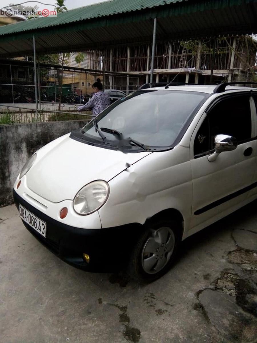 Daewoo Matiz SE 0.8 MT 2004 - Bán Daewoo Matiz SE 0.8 MT đời 2004, màu trắng  