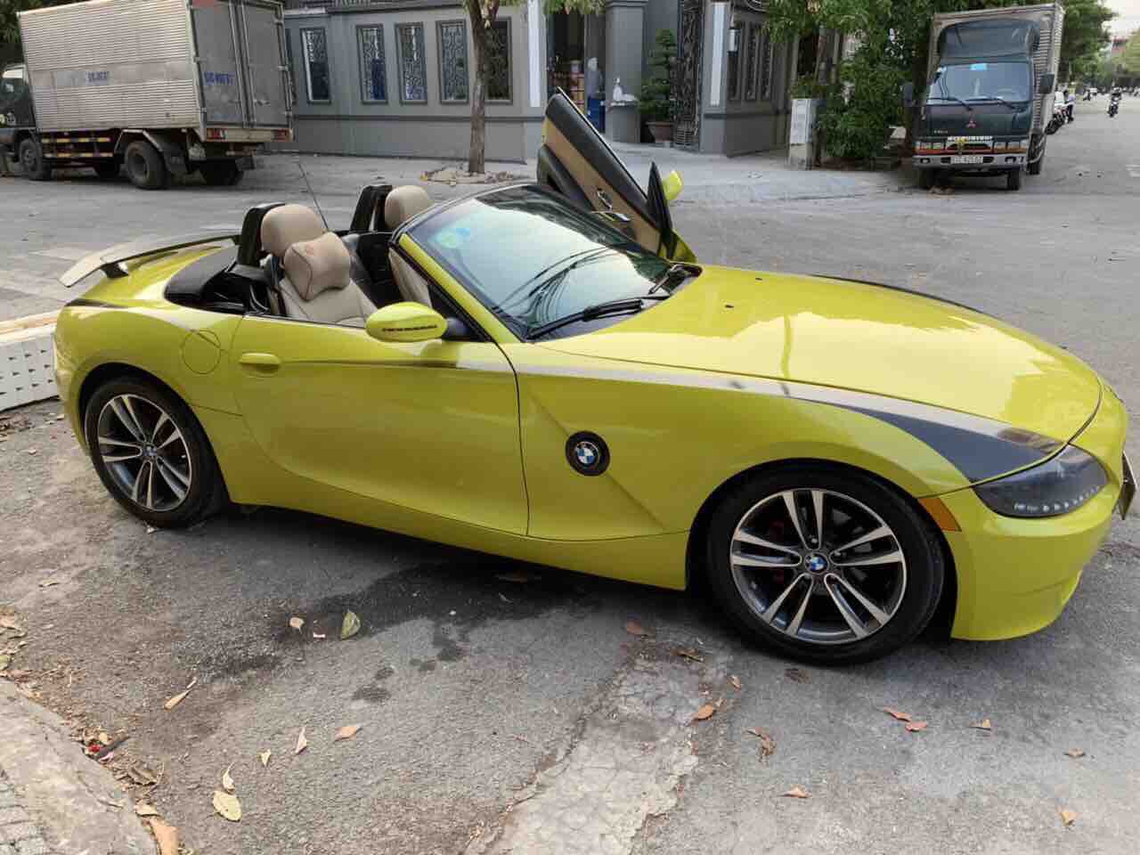 BMW Z4 2003 - Hết đam mê cần bán BMW Z4, sản xuất 2003 đăng ký 2007, số tự động