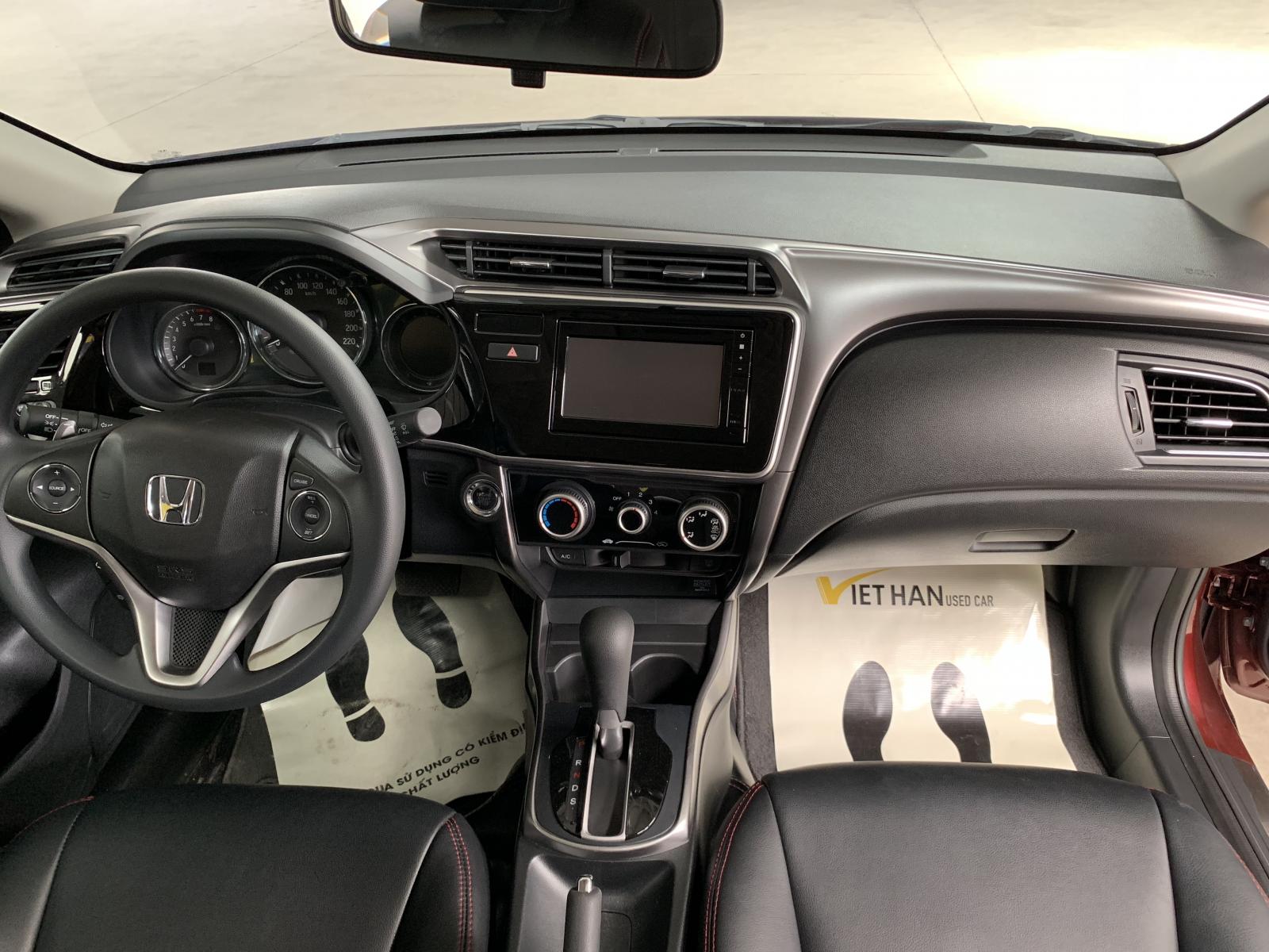 Honda City 1.5CVT 2018 - Bán ô tô Honda City 1.5AT CVT 2018, màu đỏ cực đẹp