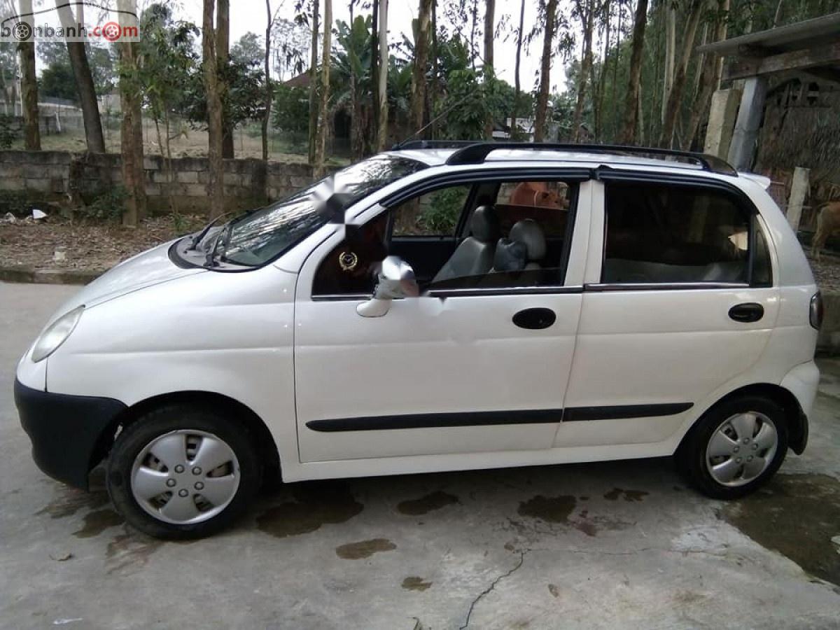 Daewoo Matiz SE 0.8 MT 2004 - Bán Daewoo Matiz SE 0.8 MT đời 2004, màu trắng  