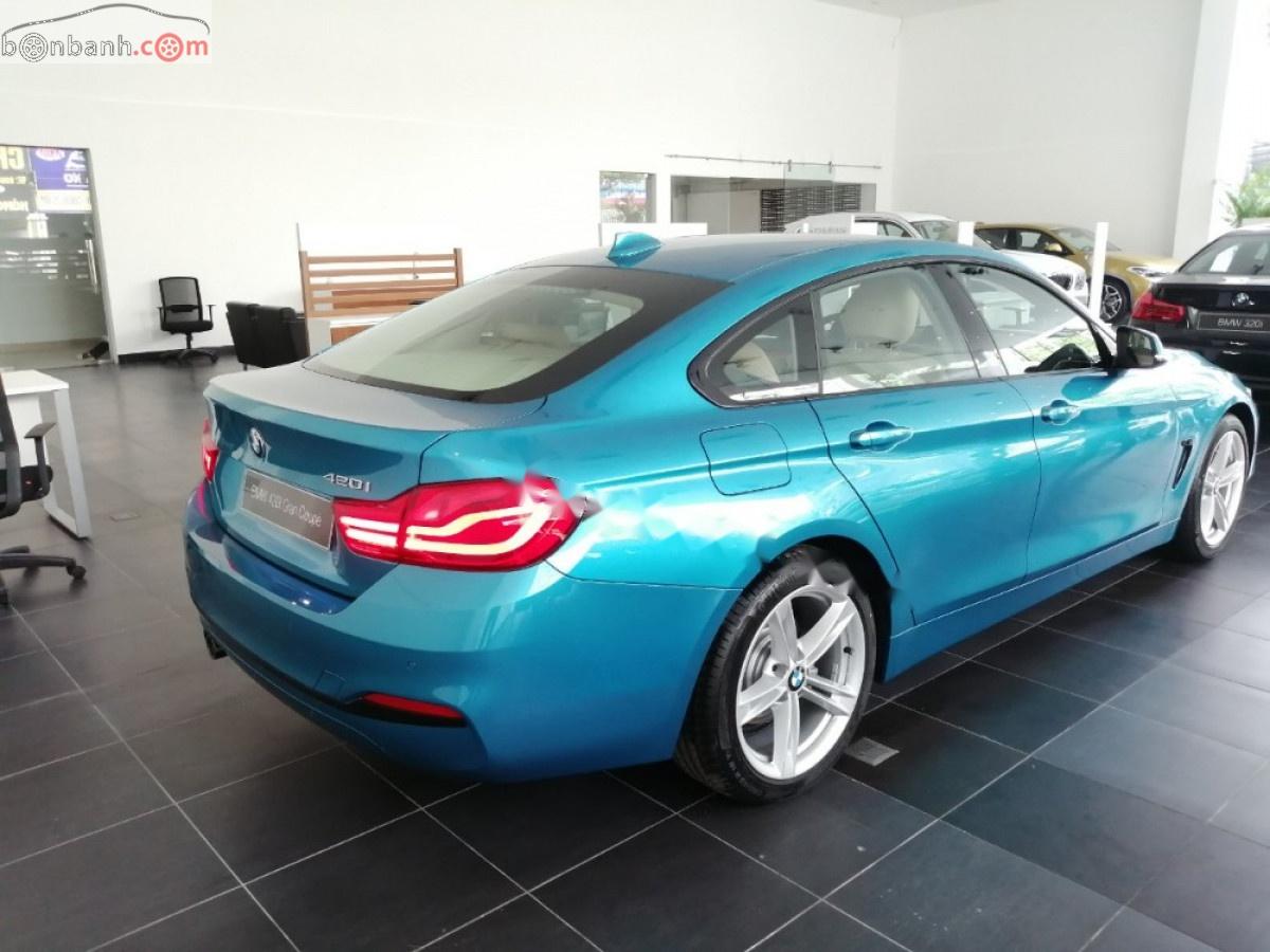 BMW 4 Series 420i Gran Coupe 2019 - Bán xe BMW 4 Series 420i Gran Coupe đời 2019, màu xanh lam, xe nhập