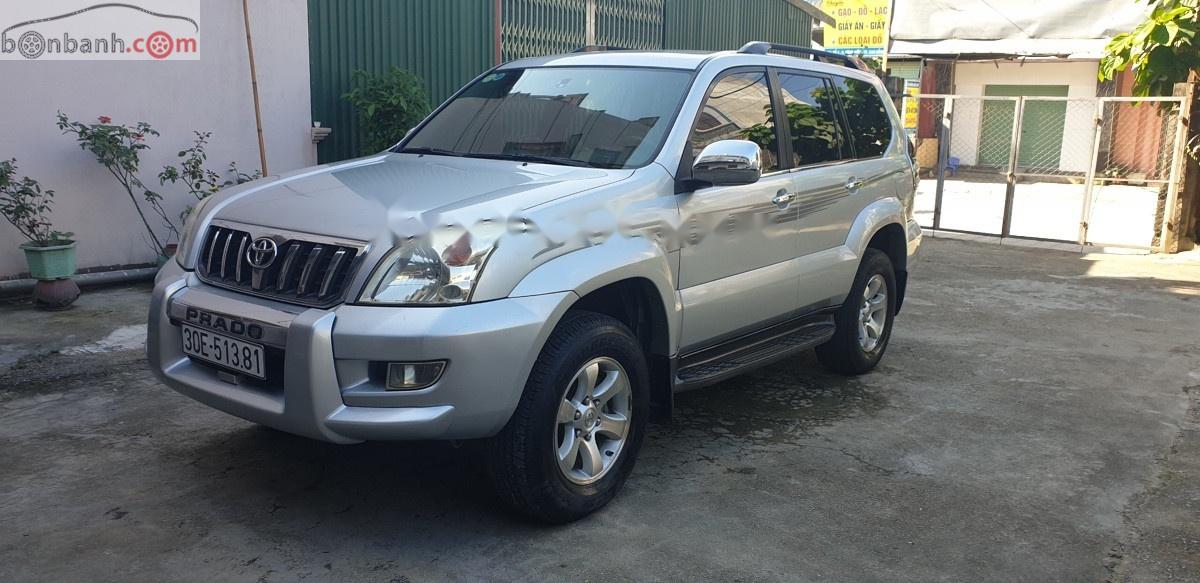 Toyota Land Cruiser Prado 2004 - Bán Toyota Land Cruiser Prado đời 2004, màu bạc, nhập khẩu  