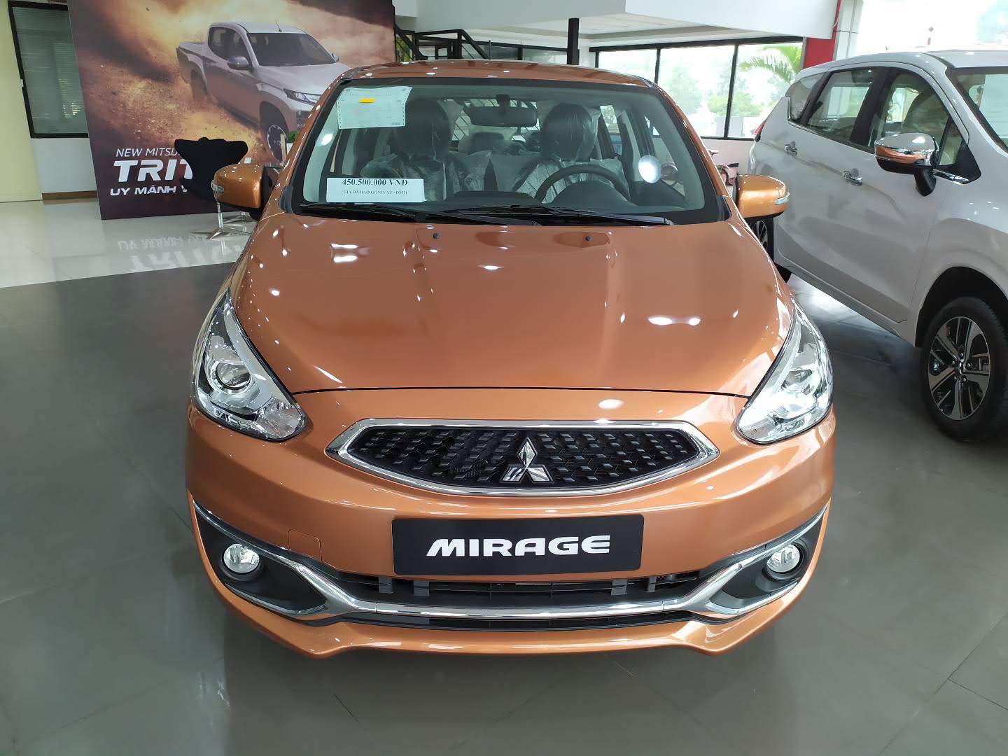 Mitsubishi Mirage 2019 - Bán xe Mitsubishi Mirage nhập Thái, trả góp Hưng Yên