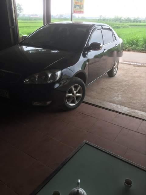 Toyota Corolla altis 2003 - Bán Toyota Corolla altis đời 2003, màu đen, biển 4 số cực đẹp