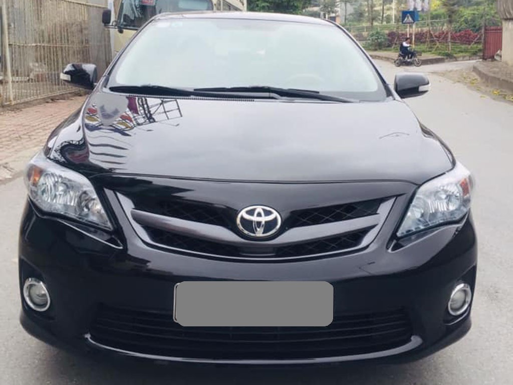 Toyota Corolla altis 2012 - Cần bán xe Toyota Altis 2012 số tự động màu đen