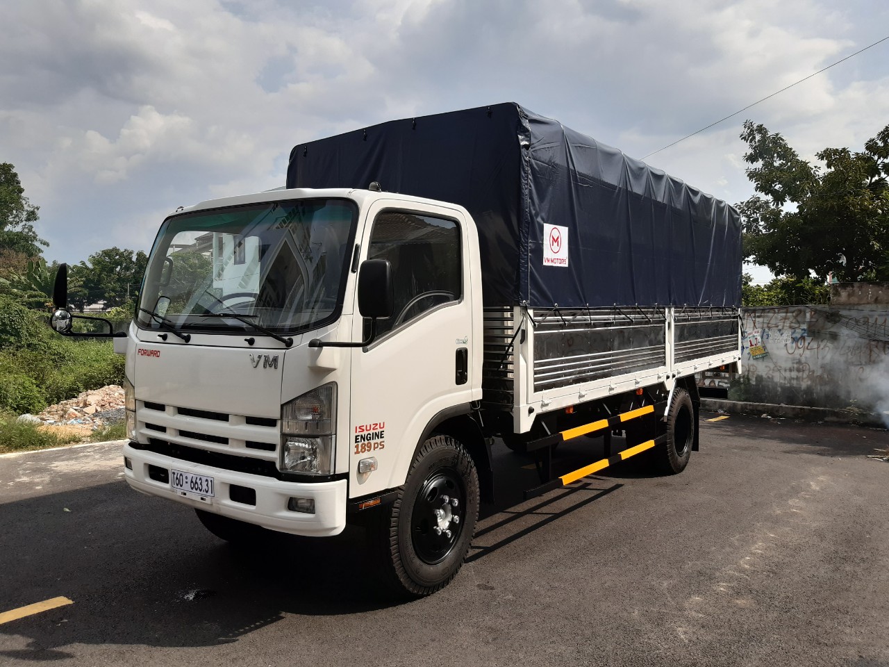 Isuzu Isuzu khác 2019 - Bán xe tải Isuzu 8T4 thùng dài 6m1 Euro 4, giá rẻ