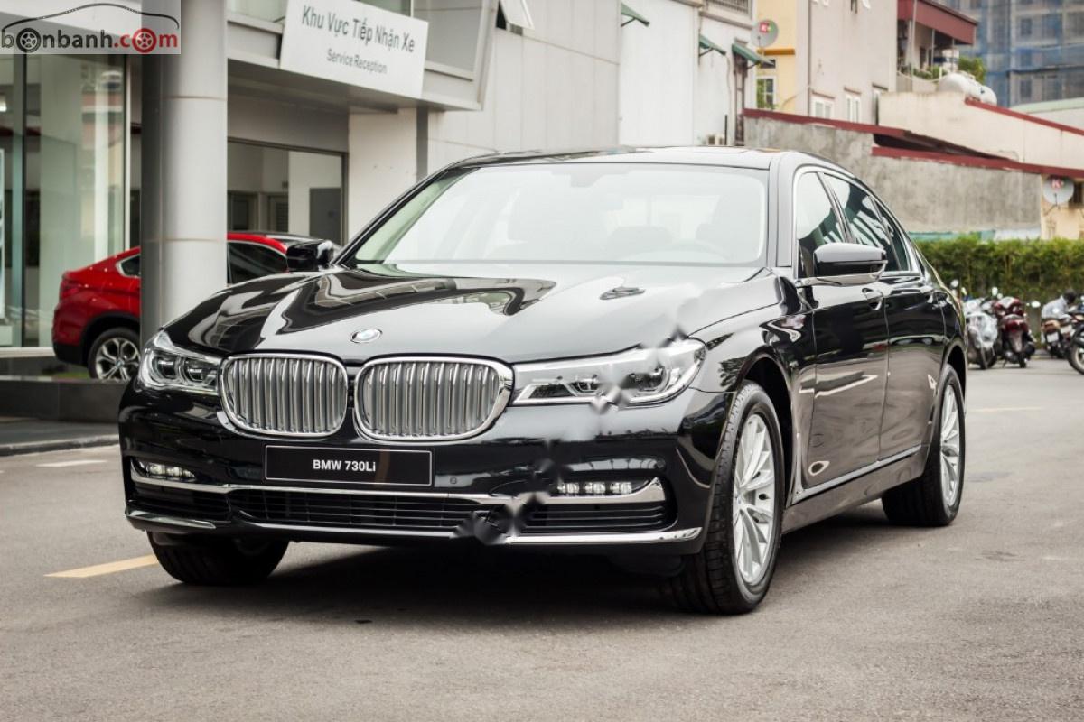 BMW 7 Series 730Li 2018 - Bán BMW 730Li đời 2018, màu đen, nhập khẩu