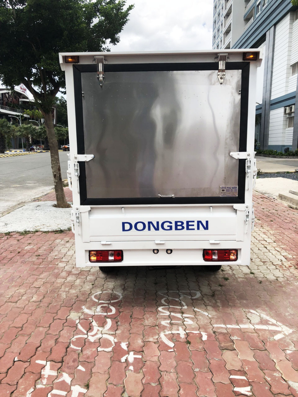 Cửu Long A315 2019 - Dongben 770kg thùng mở cánh dơi, trả trước 45tr nhận xe