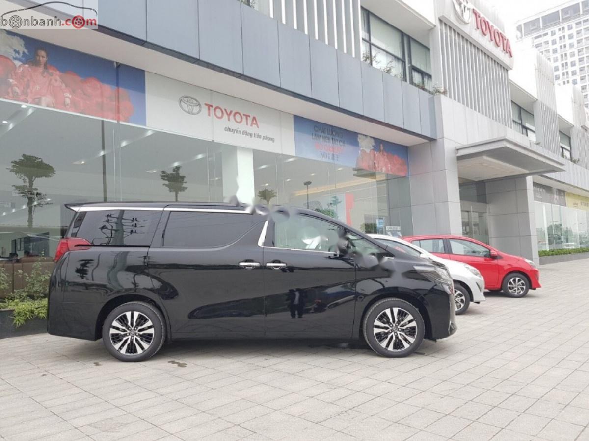 Toyota Alphard 3.7 AT   2019 - Bán ô tô Toyota Alphard 3.7 AT 8 cấp đời 2019, màu đen, nhập khẩu