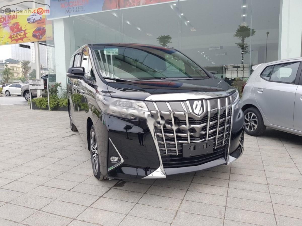 Toyota Alphard 3.7 AT   2019 - Bán ô tô Toyota Alphard 3.7 AT 8 cấp đời 2019, màu đen, nhập khẩu