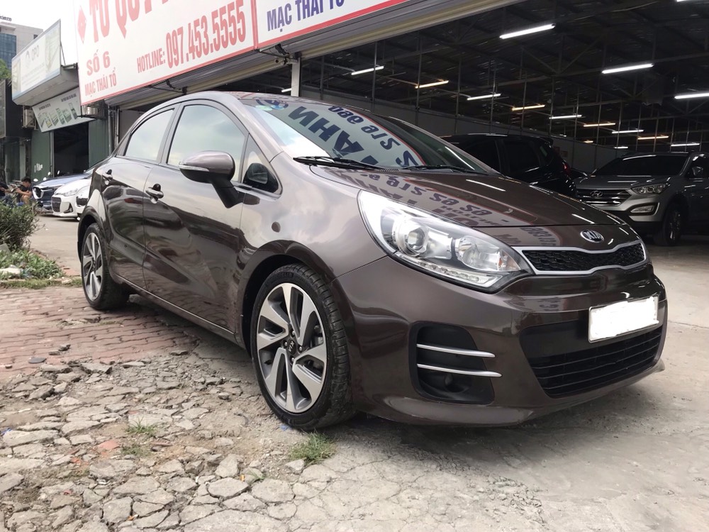 Kia Rio 2014 - Cần bán xe Kia Rio 1.4AT sản xuất 2014, màu nâu, xe nhập, giá chỉ 475 triệu