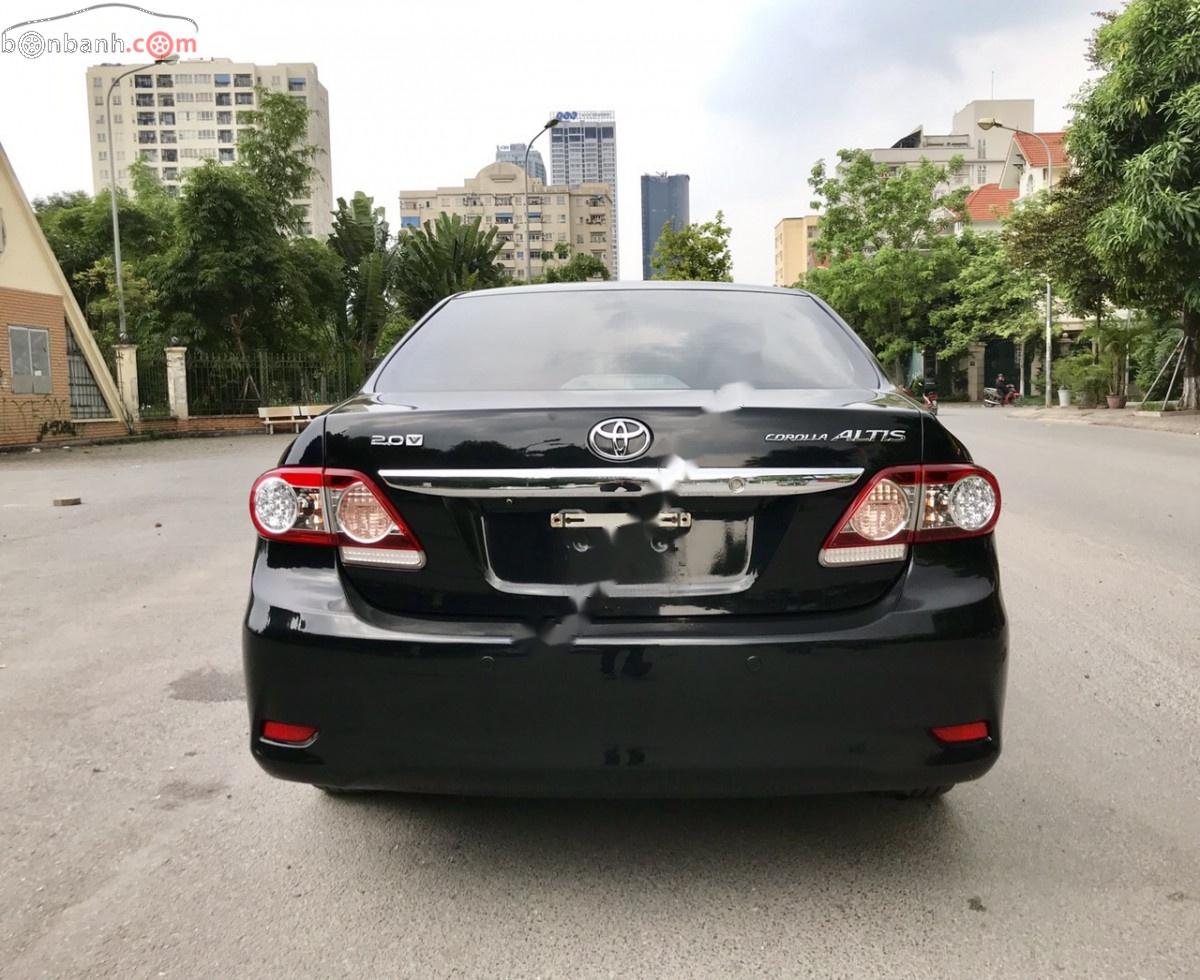 Toyota Corolla altis 2.0V 2012 - Bán xe Toyota Corolla altis 2.0V đời 2012, màu đen, nhập khẩu nguyên chiếc