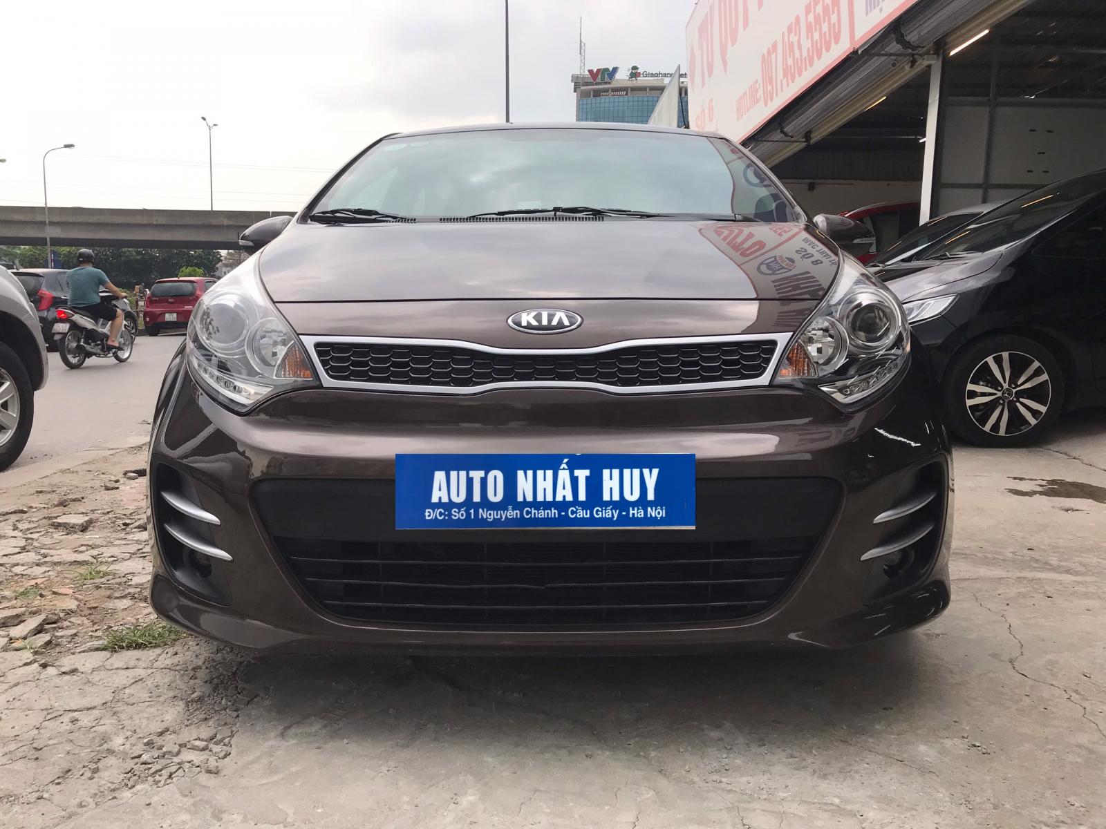 Kia Rio 2014 - Cần bán xe Kia Rio 1.4AT sản xuất 2014, màu nâu, xe nhập, giá chỉ 475 triệu