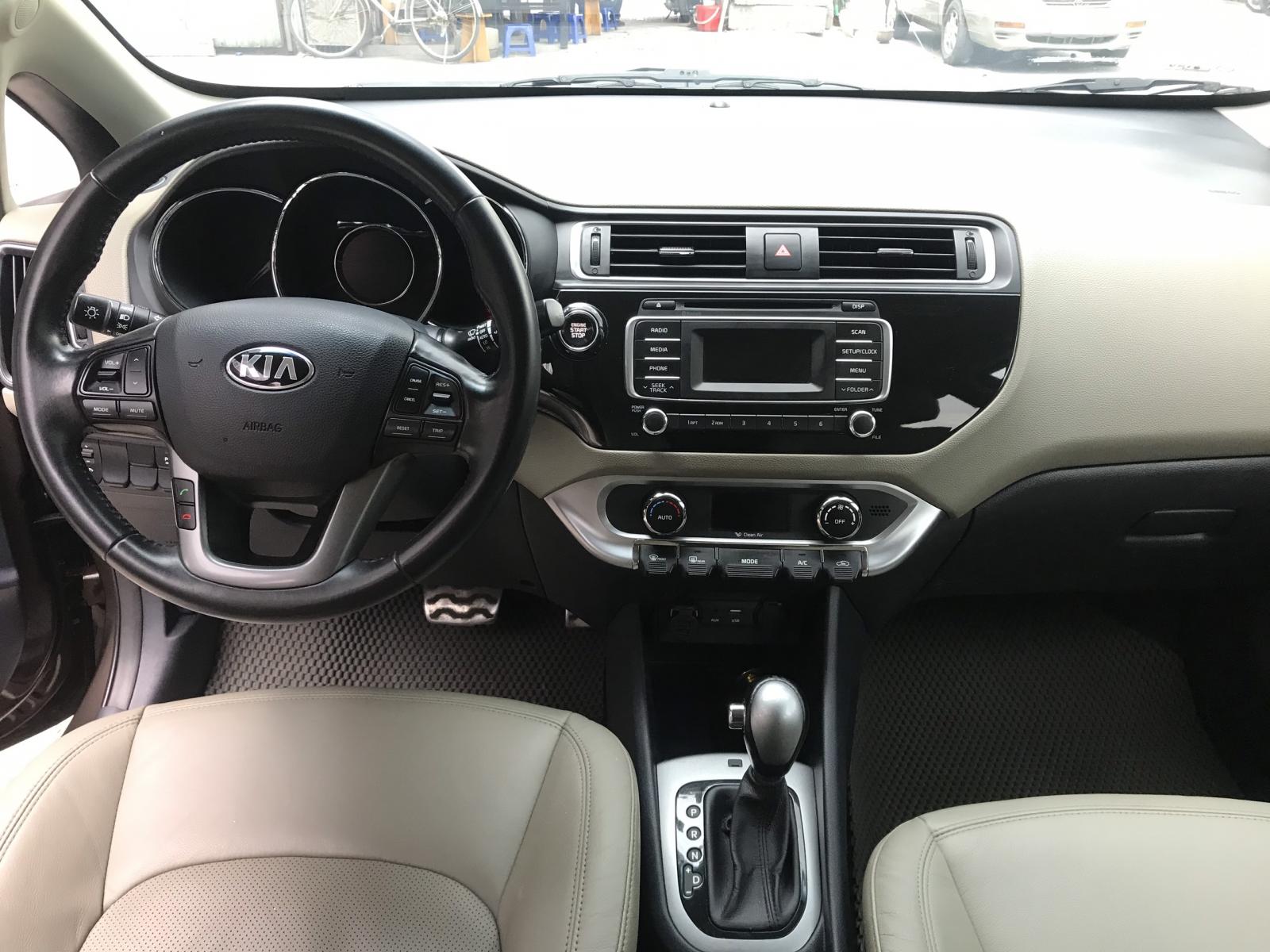 Kia Rio 2014 - Cần bán xe Kia Rio 1.4AT sản xuất 2014, màu nâu, xe nhập, giá chỉ 475 triệu