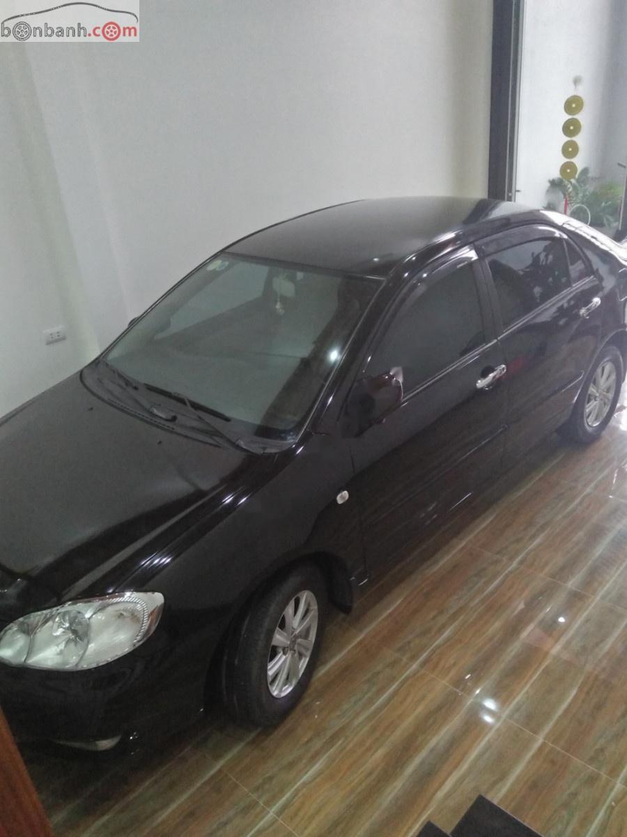 Toyota Corolla altis 1.8G MT 2003 - Cần bán Toyota Corolla altis 1.8G MT đời 2003, màu đen  